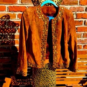 Sporty stylish leather jacket by Doncaster